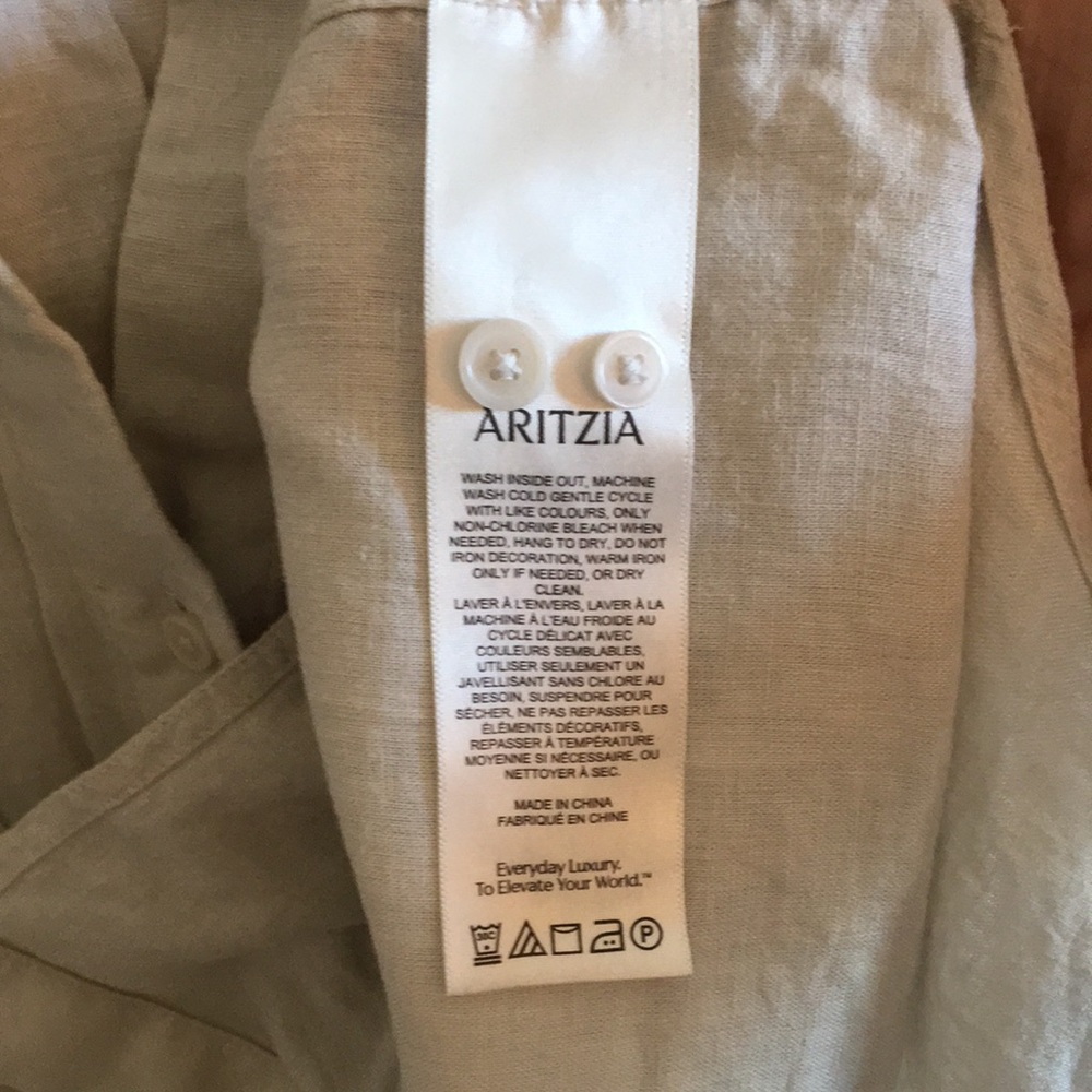 Babaton Linen Button Down Shirt - Picture 5 of 7